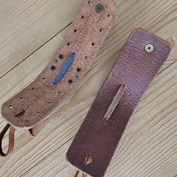 🌻Leather Straps 7" Repurposed Quality Leather Belts/handbags Hand Cut To Order - Picture 7 of 8